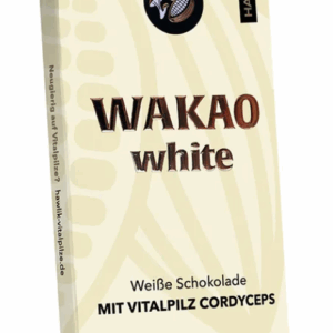 Weiße Schokolade mit Cordyceps Extrakt